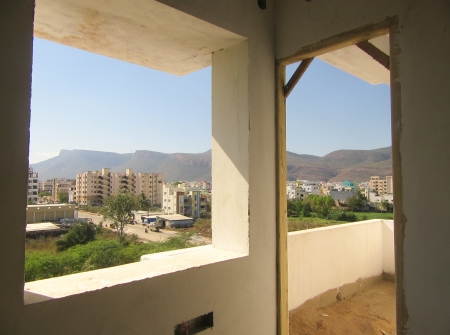6) 3 BHK Flat Bolcony View.JPG